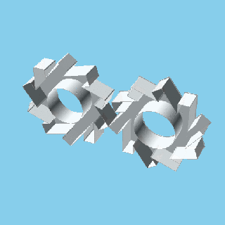 spiral10 nidible scatola v2 3d print model - Mito3D