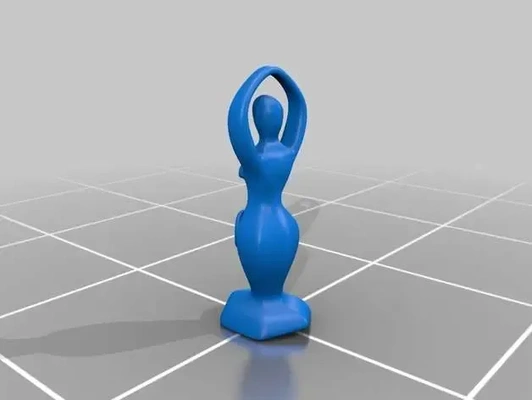 spiral goddess 3d models download creality cloud 3d print model - Mito3D