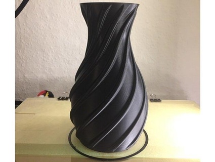 espiral vaso esculturas cultural relíquias 3d print model - Mito3D