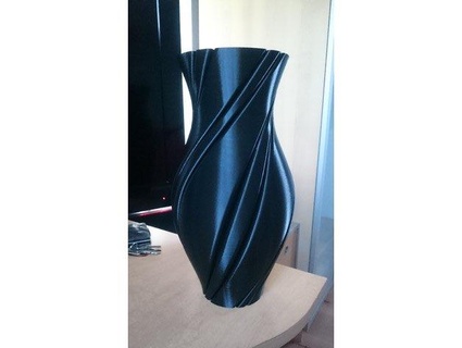 Spiral Vase 3d Modelle download Realität Wolke Skulpturen kulturell Relikte 3d print model - Mito3D
