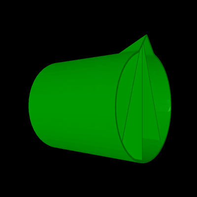 split tasse 4 3d modelle download realität wolke 3d print model - Mito3D