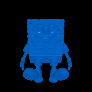 sponge bob 3d models download creality cloud Characters 3d print model - Mito3D