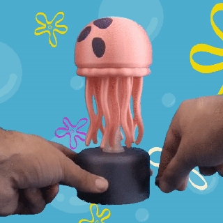 Bob Esponja medusa mod personagens 3d print model - Mito3D