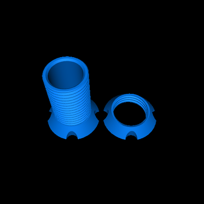 spule adapter 3d modelle download realität wolke 3d print model - Mito3D