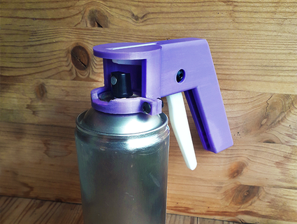spray maniglia 3d Modelli Scarica creality nube macchinari attrezzature 3d print model - Mito3D