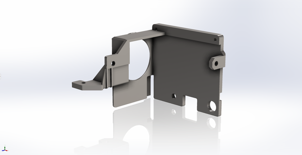 Sprite Extruder Plastik Startseite Mantel cr touch montieren Drucker Teile Zubehör 3d print model - Mito3D