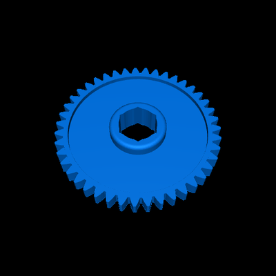 spur gear 3d models download creality cloud 3d print model - Mito3D