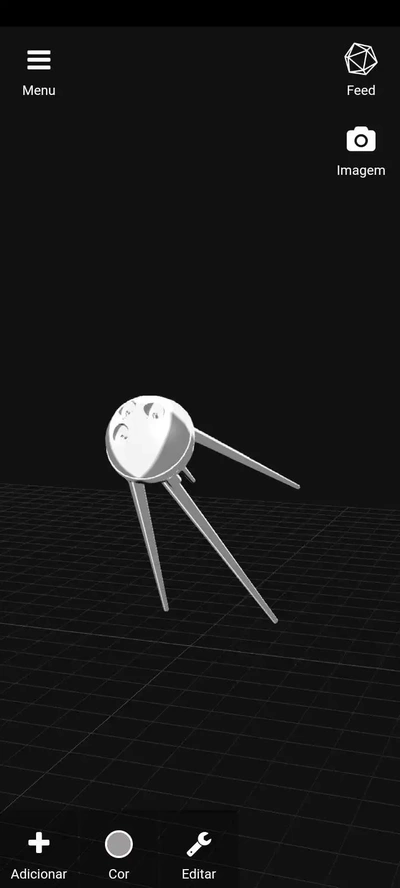 sputnik 3d modeller indir creality bulut 3d print model - Mito3D