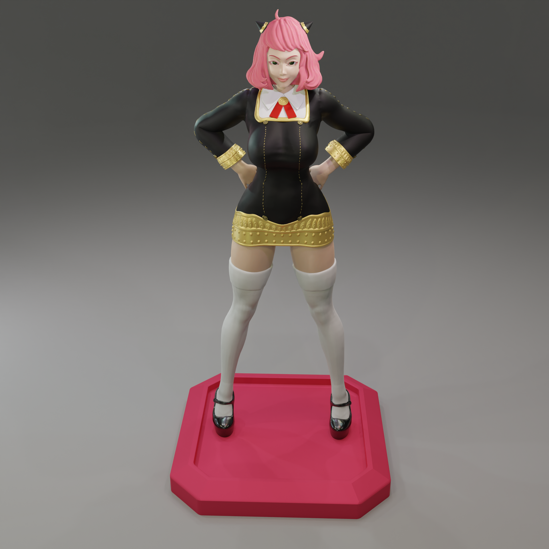 spy x family anya forger sfw Fictional Characters 3D print model - Mito3D