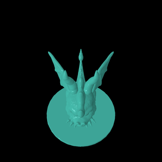 spyro figura alas abierto monstruos 3d print model - Mito3D