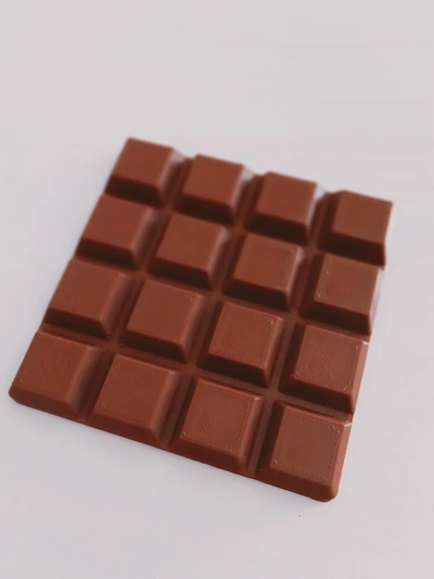 square chocolate 85x85x9 mm 3d models download creality cloud 3d print model - Mito3D