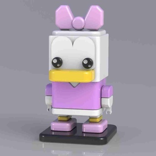 squared daisy duck Characters 3d print model - Mito3D