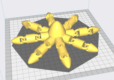 squidticolato Pesci 3d print model - Mito3D