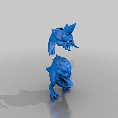 squig4 orklar goblinler 3d modeller indir creality bulut 3d print model - Mito3D