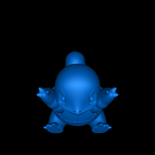 squirtle animali 3d print model - Mito3D