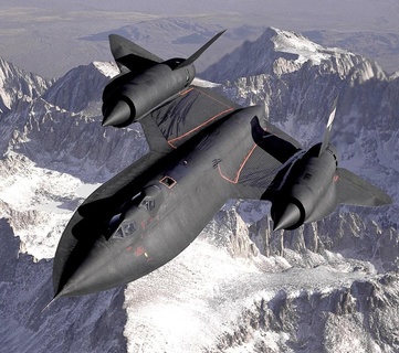 sr-71 blackbird Aircraft 3d print model - Mito3D