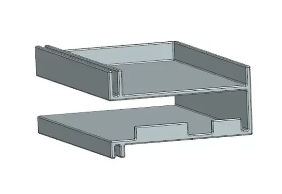 ssd titulaire soutien poche 3d modèles télécharger créalité nuage 3d print model - Mito3D