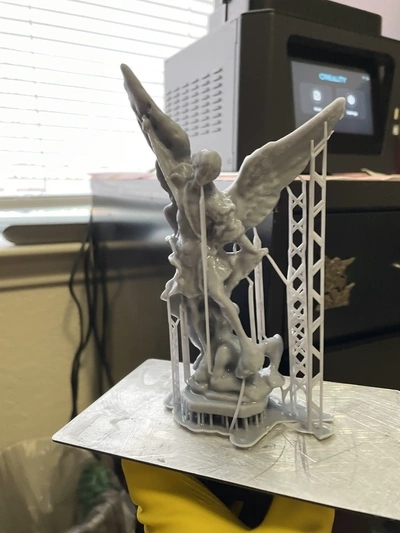 st michael 3d modelli scarica creality nube 3d print model - Mito3D