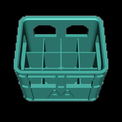 stackable aa battery baskets 3d models download creality cloud 3d print model - Mito3D