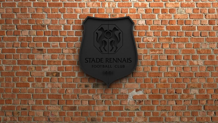 stade rennais fc logo 3d modèles télécharger créalité nuage 3d print model - Mito3D