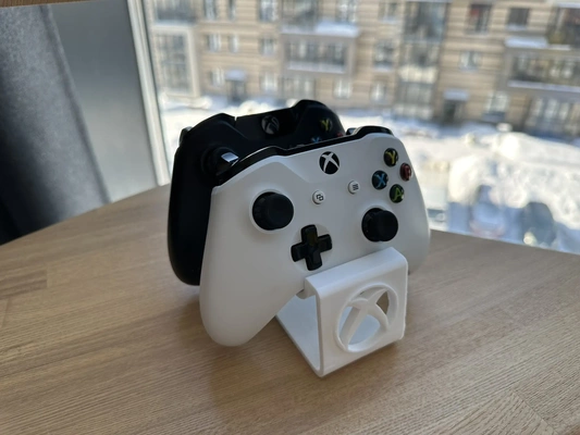 stand two xbox controllers 3d models download creality cloud accessories 3d print model - Mito3D