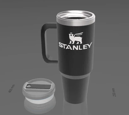 stanley taza envase 3d modelos descargar crealidad nube 3d print model - Mito3D