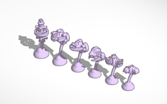 star chess 3d models download creality cloud 3d print model - Mito3D