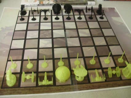 Estrela guerras xadrez conjunto 3d modelos baixar crialidade nuvem brinquedos jogos 3d print model - Mito3D