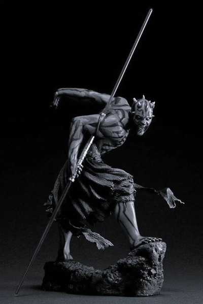 star kriege darth maul statue 3d modelle download realität wolke 3d print model - Mito3D