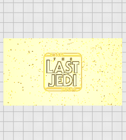 Star Kriege zuletzt Jedi Logo 1 3d Modelle download Realität Wolke 3d print model - Mito3D