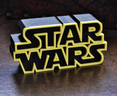 star wars logo thingiverse Others 3d print model - Mito3D