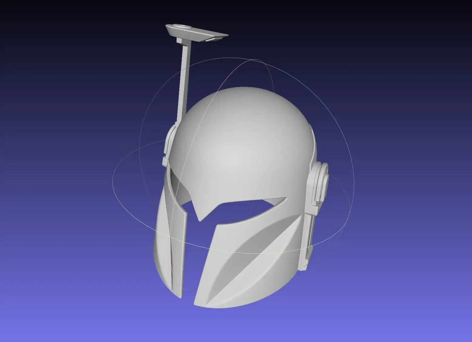 estrella guerras mandaloriano bo katan casco 3d modelos descargar crealidad nube 3D print model - Mito3D