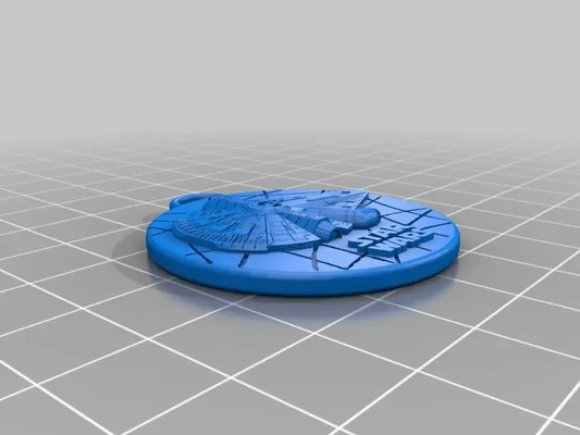 star wars medallion 11 3d models download creality cloud 3d print model - Mito3D