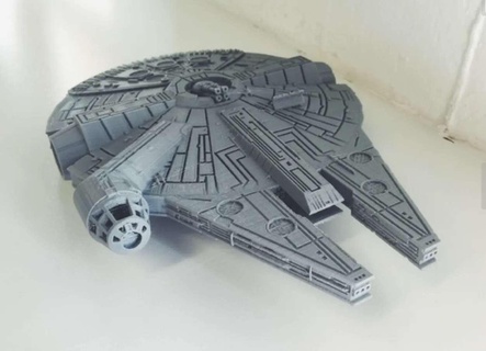 star wars millennium falcon Others 3d print model - Mito3D