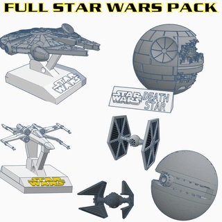 star wars pack limited offer Aircraft 3d print model - Mito3D