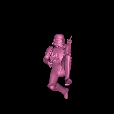 stella guerre soldado 3d modelli scarica creality nube personaggi 3d print model - Mito3D