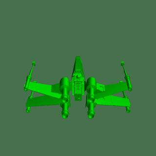 star wars xwing fighter Vehicles 3d print model - Mito3D