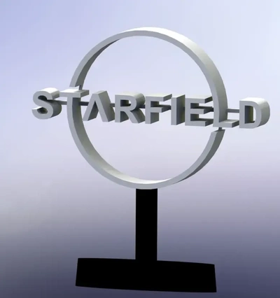 campo estrellas logo base 3d modelos descargar crealidad nube 3d print model - Mito3D