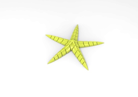 estrela Mar peixes 3d print model - Mito3D