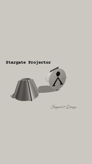 Stargate projecteur 7 3d print model - Mito3D
