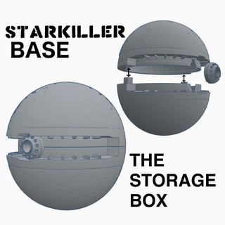 starkiller base storage box money Household 3d print model - Mito3D