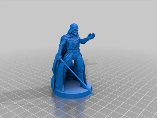 krieg sterne darth vader 3d modelle download realität wolke 3d print model - Mito3D