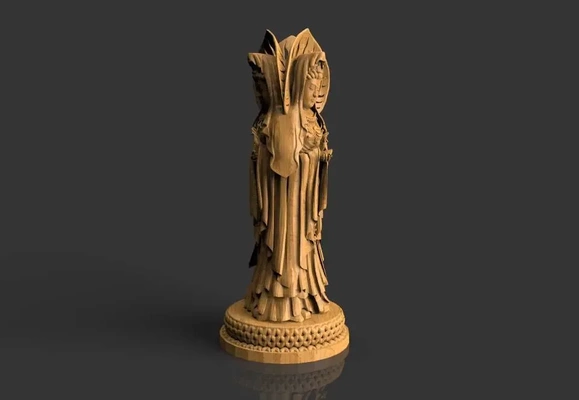 statuetta brahma 3d modelli scarica creality nube 3d print model - Mito3D