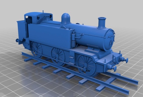 vapeur train Véhicules 3d print model - Mito3D