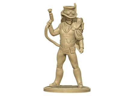 steampunk adventurer personaggi 3d print model - Mito3D
