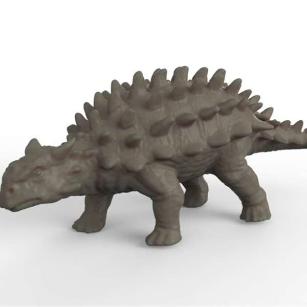 Stegosaurus Dinosaurier 3D print model - Mito3D