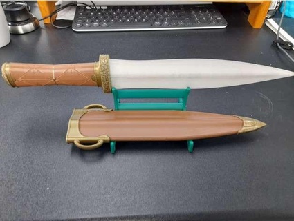 acı Kral yüzükler kılıf 1 oyuncak bıçaklar 3d print model - Mito3D