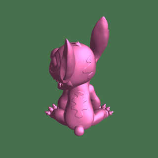 stitch Fictional Characters 3d print model - Mito3D