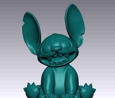 lilo ficcional personagens 3d print model - Mito3D