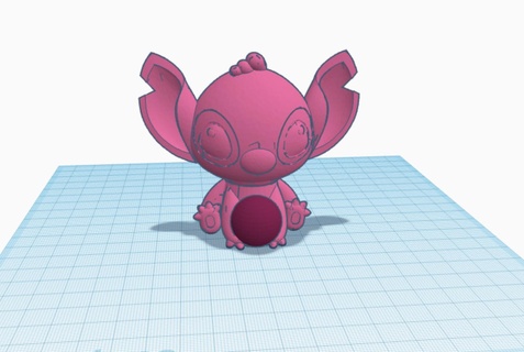 puntada pelota caracteres 3d print model - Mito3D